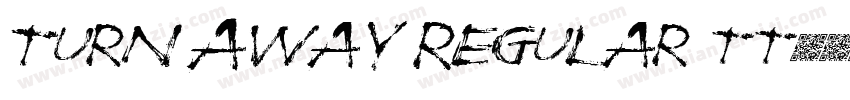 Turn Away Regular tt字体转换
